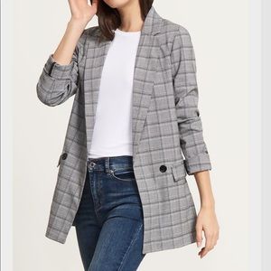 Dynamite Checked Blazer